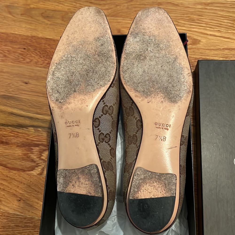 Gucci pixie BE GG keyhole skimmer 7.5B - Picture 3 of 13